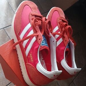 adidas Pink Red SL 72 Heritage Sneakers